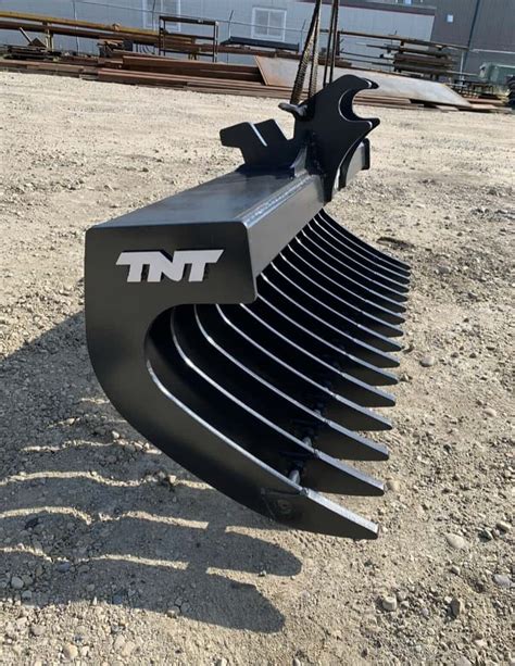 mini excavator land clearing rake|land clearing attachments for tractor.